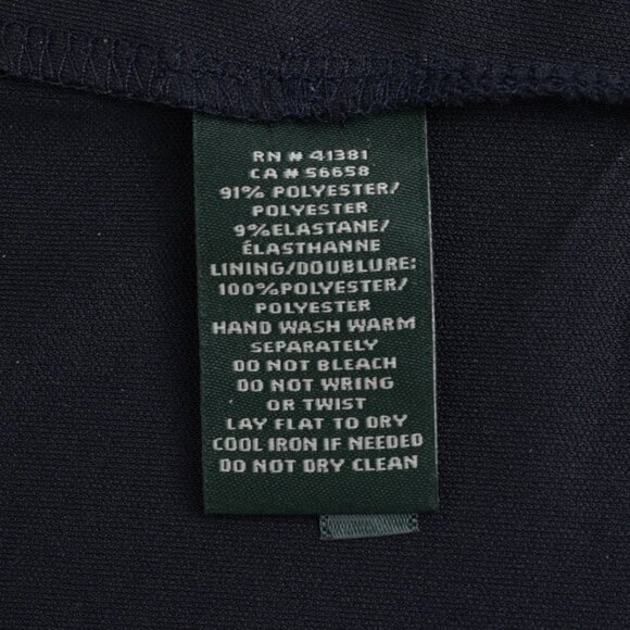 Ralph Lauren Dark Navy Sequin Dress, Size 10 - Picture 10 of 10